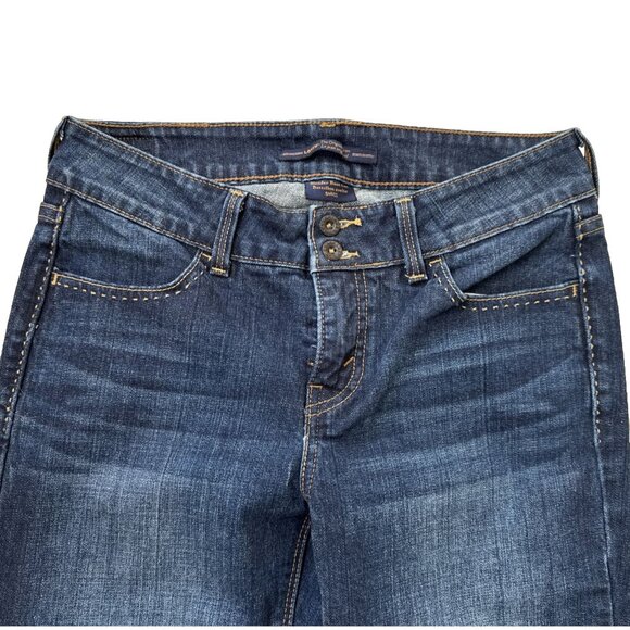 Levis 526 Jeans Slender Boot Cut Bottillon Svelte 28 dark wash rise 9 inseam 28 - Picture 4 of 10